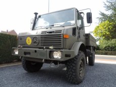 Unimog U1350L Belgisch leger in NIEUWSTAAT